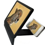 3D Movie Amplifier Foldable Mobile Phone Screen Magnifier Video Amplifier with Holder for Cellphone