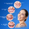 3D White Gel Teeth Whitening Strips Oral Hygiene Care Double Elastic Teeth Strips Whitening Dental Bleaching Kits 14 Pouches/Pac