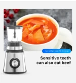 3in1high Power New Stainless Steel Blender Juicer Mixer with Knob Switch for Fruit