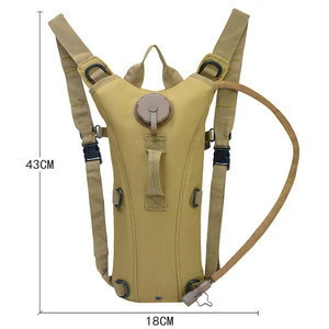 3L tactical Hydration backpack Nylon Cycling Water Bladder bag for camping,hiking and outdoor