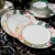Import 48 Pieces Luxury Style Fine Bone China Dinner set Porcelain Dinnerware from China