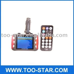4GB 2.4"LCD FM TRANSMITTER CAR MP3 MP4 MP5 PLAYER