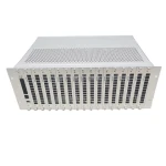 4U Aluminium Alloy Subrack Case Custom Optical Fiber Chassis for Rail Transit Control