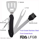 5 in 1 bbq tools ,5-in-1 bbq tools,5 in 1 bbq grill tool set