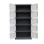 Import 5 layer steel office storage file cabinet double doors metal locker 10 drawers from China