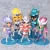 Import 5 Styles Cute Q-version Mini Anime Saint Seiya PVC Figurine Cartoon Decoration Model Action Figure Toys from China