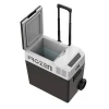 50L Portable Dual Use Fridge Freezer 12/24V DC AC Refrigerator With Wheels and Handle