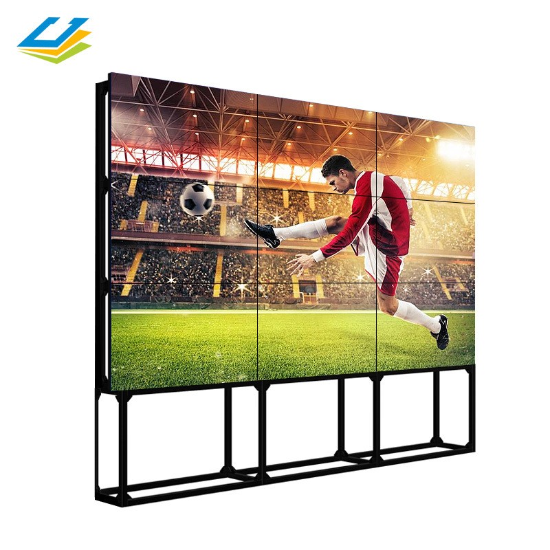55 Inch Indoor UHD Digital Ultra Slim Bezel LG Screen LCD Splicing Display Video Wall