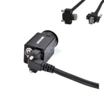 5m RJ45  Cable GigE Cat6  cat5 screw locking  vertical communication Industrial camera cable