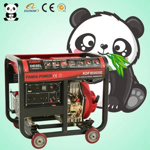 6-15kva generator Panda Spare/Standby  Water air cooled diesel generator sets welder factory price custom made in China SGS
