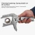 Import 6-68mm Universal Repair Set Bathroom Hand Tools Large Opening Pipe Wrench  Adjustable Spanner from China