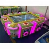 6 players hunter fish table gambling / fishing video game machine with horizontal joystick