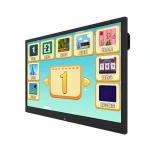 65'' LCD portable smart interactive touch screen whiteboard school education factory wholesale