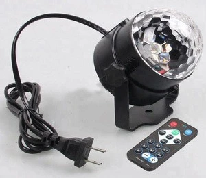 7 Colors DJ Disco Ball Lumiere 3W Sound Activated Laser Projector RGB Stage Lighting effect Lamp Christmas KTV Music Party Light