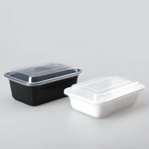 700/1000ml microwavable plastic takeaway food container eco-friendly disposable food container