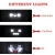 Import 7&#039;&#039; 105W H4 Replaced 5x7 LED Driving Headlamp High Low Sealed Beam 7x6 LED Headlights in Auto Lighting System for jeep YJ from China