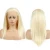 Import 8-26 Inch 130% Density 613 Human Hair Lace Front Full Lace Blonde Wig from China