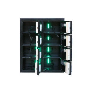 8 Bay Restaurant Airport Phone Charging Station Public Quick Charging Kiosk For Mobile Phone