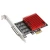 Import 8 Port PCIE to DB9 RS232 Serial Port Riser Card Serial Controller Card PCI Express Expansion card from China