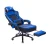 Import 8257 Blue Modern Comfortable Racing Swivel Gaming Chair PU Leather Home Office from USA