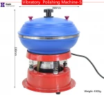 8'' Vibratory Polishing Machine, Metal Polishing Machine, Vibration Polishing Machine for Metal