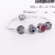 Import 925 Sterling Silver Bangle Charms Jewelry Pave Heart Bracelet, Clear CZ Wholesale Silver Jewelry from China