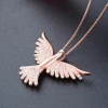 925 sterling silver bird pendant necklace Sell like hot cakes silver jewelry