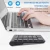 Import ABS bluetooth number pad number keyboard 22 keys numeric keypad from China