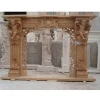 Accessory Surround High Quality Wall Floating Marble Fireplace