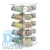 Import Acrylic Spice Rack Organizer Kitchen Rotating Counter 5 Tiers Round Rotating Transparent Spice Rack from China
