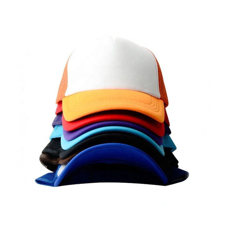Advertising Custom Sublimation Blank Kid Baseball Mesh Hat for Sublimation Printing