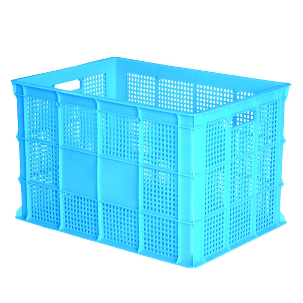 Agricultural 50kgs Stackable Plastic Vented HDPE Crate for Fruit
