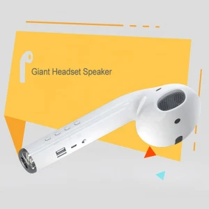 Air Pro 3 Big Pea Giant Wireless Speaker Air Pro Shape Mk101 Music 3d Stereo Tf Card Loud Speaker