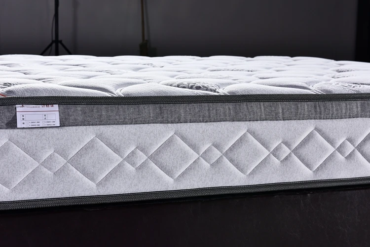 Airasoft factory home use King size high density foam pocket spring roll-up packing mattress