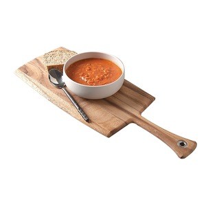 All Nature Acacia Wood Pizza Peel, Pizza Spatula Paddle for Baking Homemade Pizza