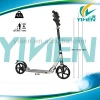 Aluminum foot scooter big wheel kick scooter for adults
