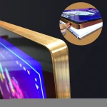 Aluminum Frame Menu Board Snap Slim Lightbox Magnetic Display Open Frame LED Advertising Light Box