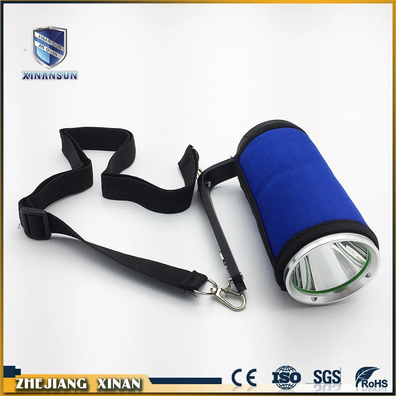 aluminum material 500m light range emergency light with rechargeable battery