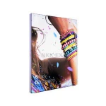 Aluminum Snap Backlit Movie Poster Frame advertising display led light box (White)