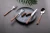Import Amazon hot sale 24 pcs Spoons forks knives stainless steel dinner set plastic wood handle cutlery set from China