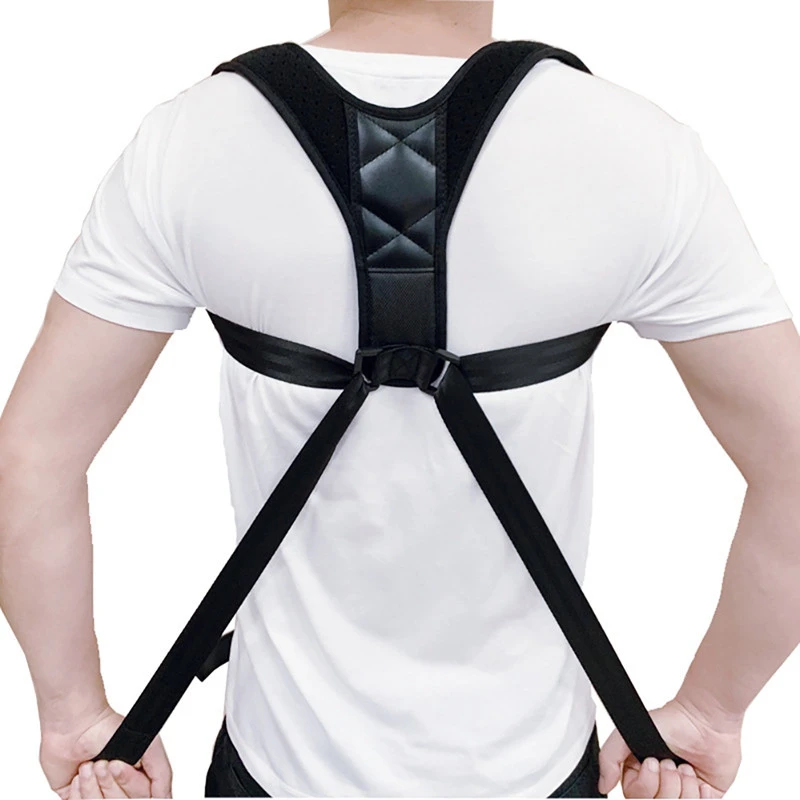Amazon Hot Sale Adjustable Humpback Sitting Standing Bodybuilding Back Support Posture Corrector