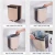 Import Amazon hot sale folding kitchen door Hanging Garbage Can  Wall Mounted Collapsible waste bin Trash Bin for Cabinet,Car, bed room from China
