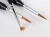 Import Amazon hot sale triangle black handle artist detail Paint Brushes from China