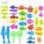 Import Amazon Hot Sell Children&#39;s Magnetic Fishing Toy With Inflatable Pool Parent-Child Interactive Game Baby Bath Toys from China