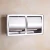 Import Amazon Hot Selling 304 Stainless Steel Tissue Box Toilet Paper Holder from China