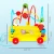 Import Amazon Hot Selling Multi-color Animal Wooden Educational Bead Maze Toy Customized Pull Car Set Toy from China