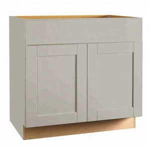 American Standard RTA Gray Shaker Kitchen Cabinets For Hot Sale
