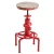 Import American style fire hydrant elegant design adjustable industrial solid wood bar chair stools outside from China