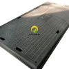 Anti-slip side textured truck floor mats, temporary road mats / plate ground protection mats
