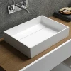 artificial stone wall cladding salon wash basin cabinet basin